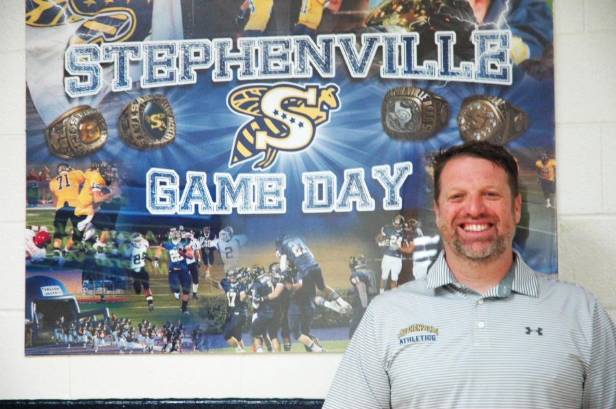 Athletic Director Coach Womack moves to a town rich in tradition because he values family in his life as well as what the Yellow Jackets and Honeybees stand for.
