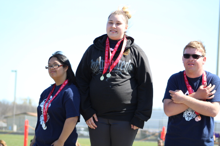 Jacket and Honeybee athletes participate in the Special Olympics