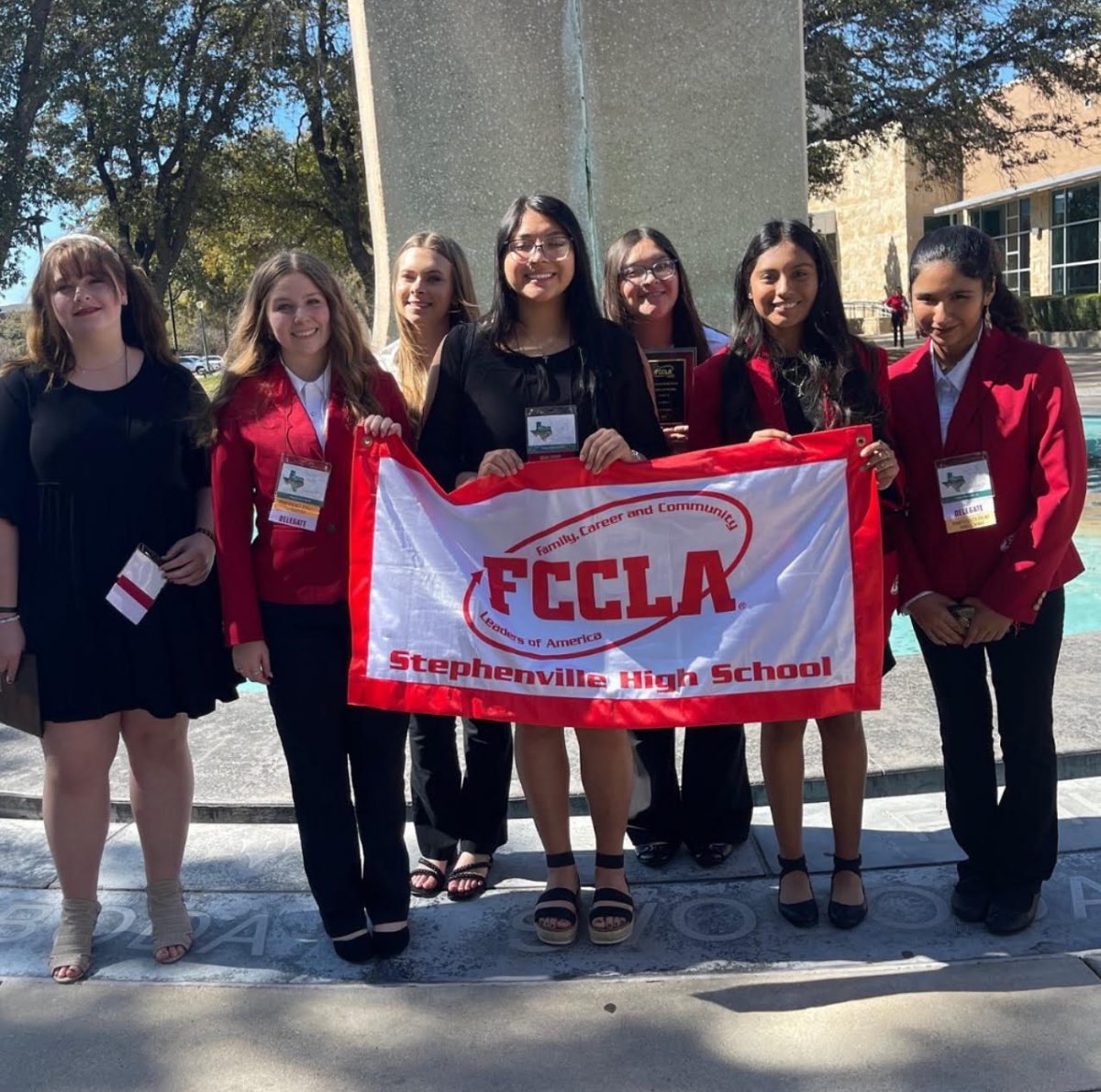 FCCLA officers attend several competitions throughout the year. The FCCLA attended the National Competition in Denver Colorado.
